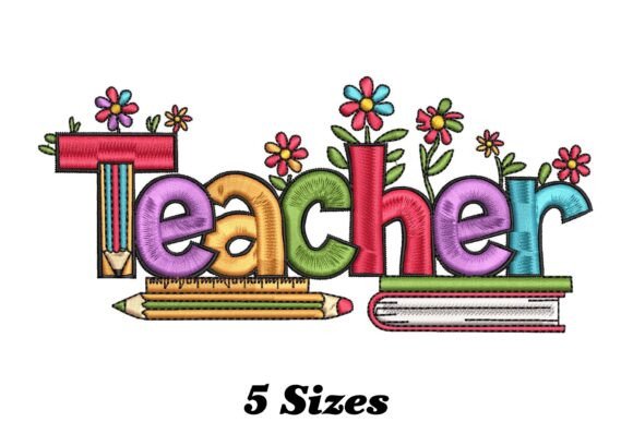 Inspiring Future Teacher: A Whimsical Embroidery Design Review