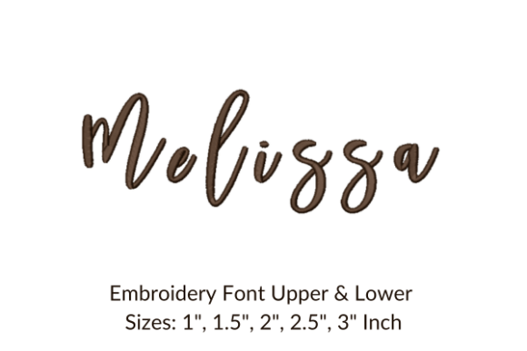Review: Melissa Font Embroidery Design